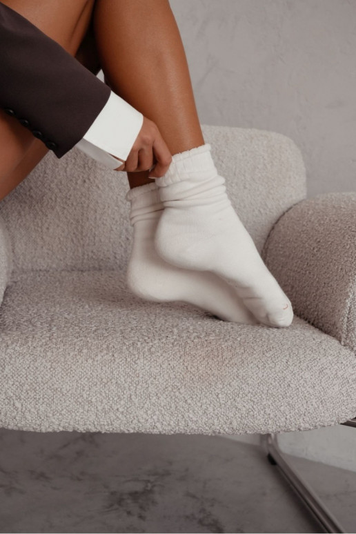 Sokid Pealiste omad Survevaba Frotte Ecru