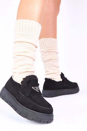 Mustad platvormmokaasi... 2