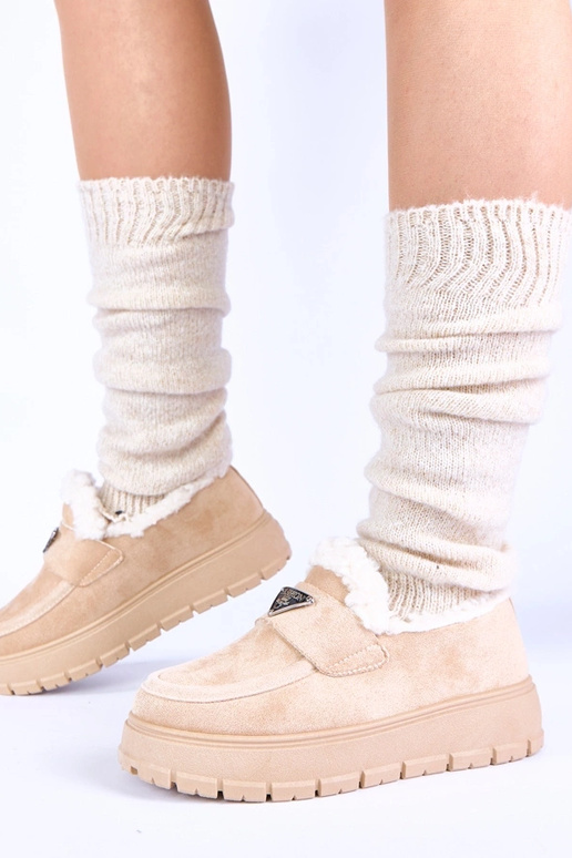 Hele liivakarva platvormmokaasi...