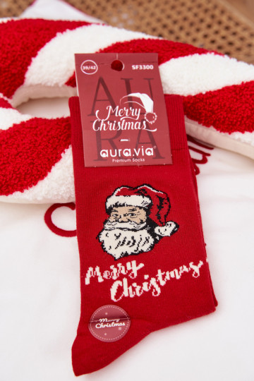 Skarpety meeste omad Christmas Jõuluvanaga Merry Christmas runased