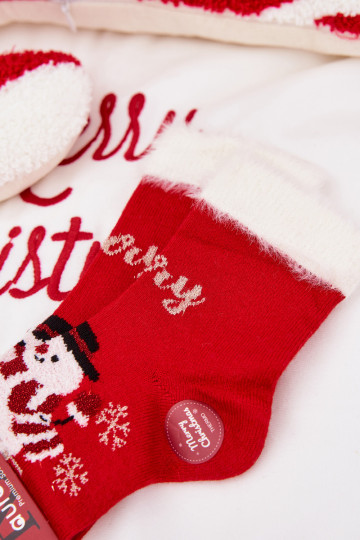 Jõulusokid Laste jalanõud karusnahaga I Bałsisseanem INełna Alpaka runased