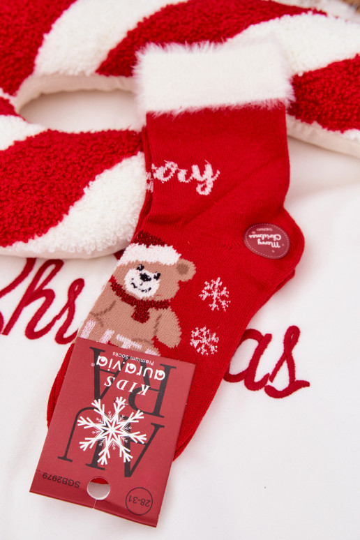 Jõulusokid Laste jalanõud karusnahaga I Kaisukarudm I INełna Alpaka runased