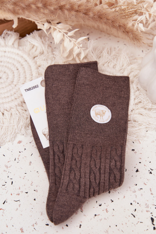 Długie INełniane Sokid Pealiste omad halli värvi