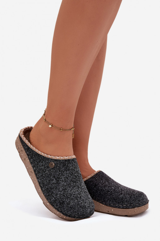 jalatsid kodujalatsid Plätud Pealiste omad Inblu ED000031 Halli värvi