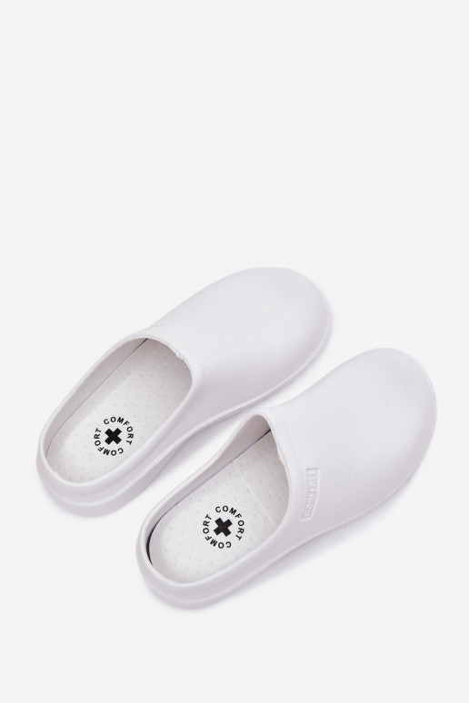 Kerged rannaplätud Sussid Puukingad Pealiste omad valget värvi Parissa