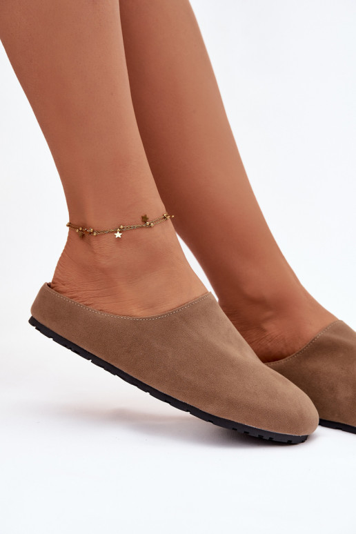 Plätud Pealiste omadEco Suedeu Khakivärvi Kalvess