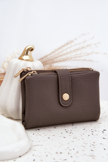 Rahakott eko-nahast halli värvi Ilissea