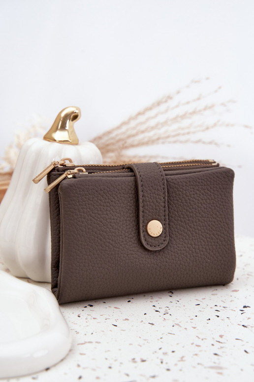 Rahakott eko-nahast halli värvi Ilissea