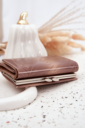 Lakitud RahakottDrobinkami elevandiluu värvi Cermina 2