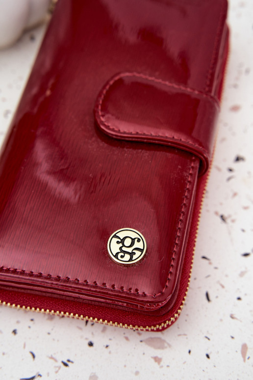 Lakitud Rahakott Ze Kuldset värvim Detalem punased Evlinne