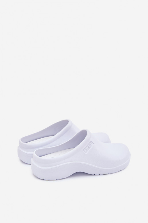 Kerged rannaplätud Sussid Puukingad meeste omad valget värvi Sorvian