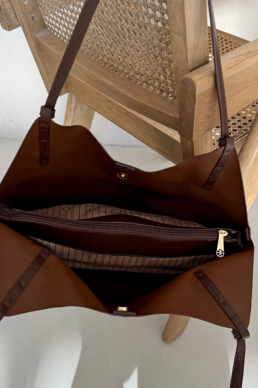 Käekott SkopperEco Suedeu Czekoladosissea Sorvelle