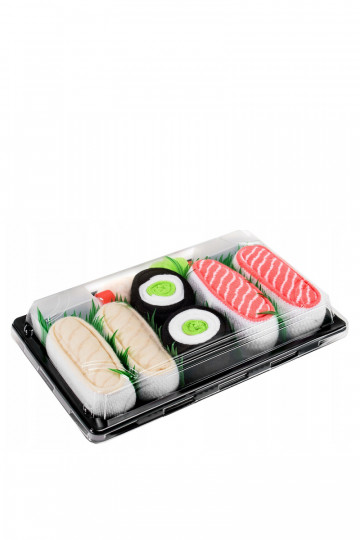 Vikerkaare sokid Sushi 3 paari Butterfish Tai turiki Agurkinė lašiša