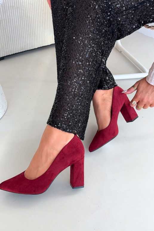 Kingad kõrge jämeda kontsaga Sergio Leone PB216 Brodosissee