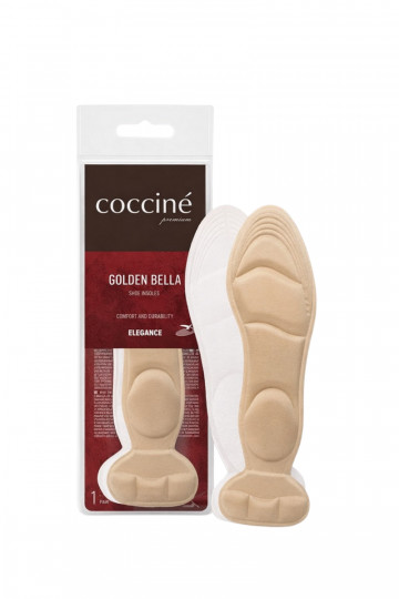 Sisetallad kontsaga kingade jaoks Coccine Golden Bella