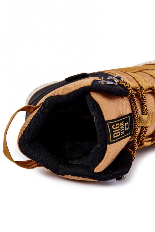 Pealiste omad Kõrge matkasaapad Big Star KK274609 pruunid värvi