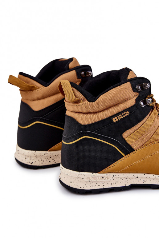 Pealiste omad Kõrge matkasaapad Big Star KK274609 pruunid värvi