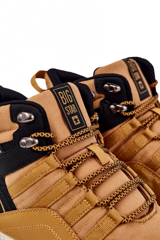 Pealiste omad Kõrge matkasaapad Big Star KK274609 pruunid värvi