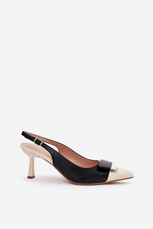 Elegantsed kõrge kontsaga kaunistustega Eko Pealhk msuud Ottoles