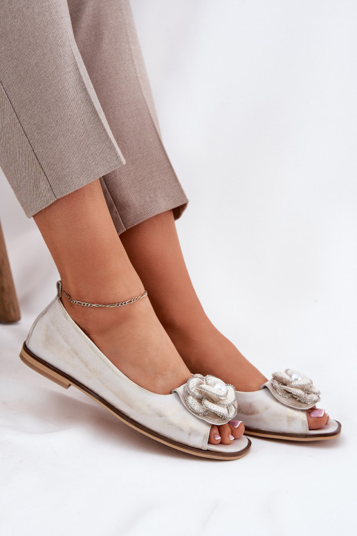 BaleriinadOdkrytymi Palcami I Lill Zazoo 1870 Kuldset värvi Przecierany