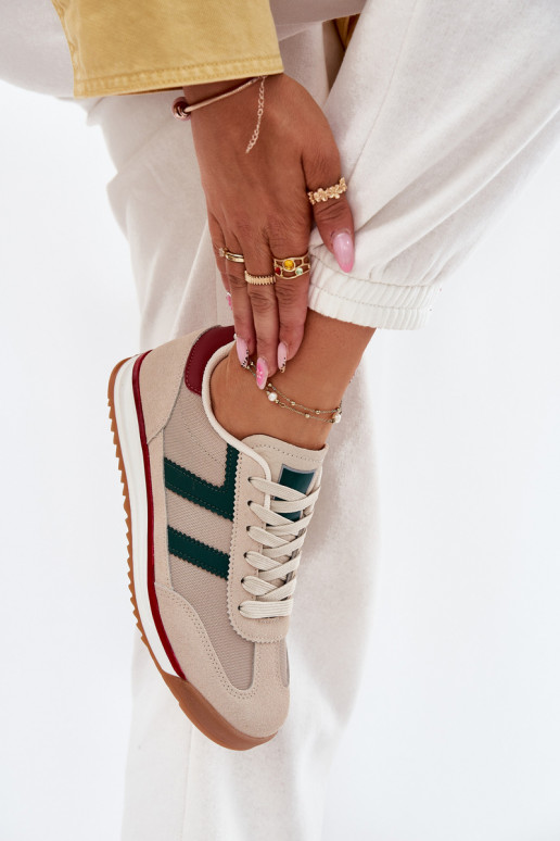 Sellel ondal Sneakers tüüpi jalanõud Pealiste omad beeži värvi Rulaana