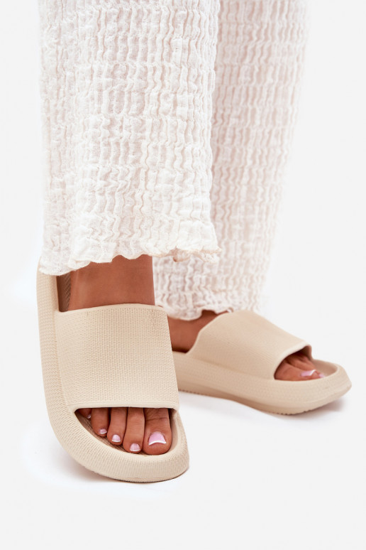 Pealiste omad Kerged sussid Paksu talla peal beeži värvi Querceria