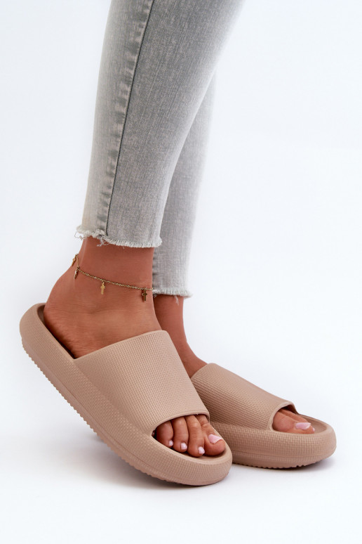 Pealiste omad Kerged sussid Paksu talla peal beeži värvi Querceria