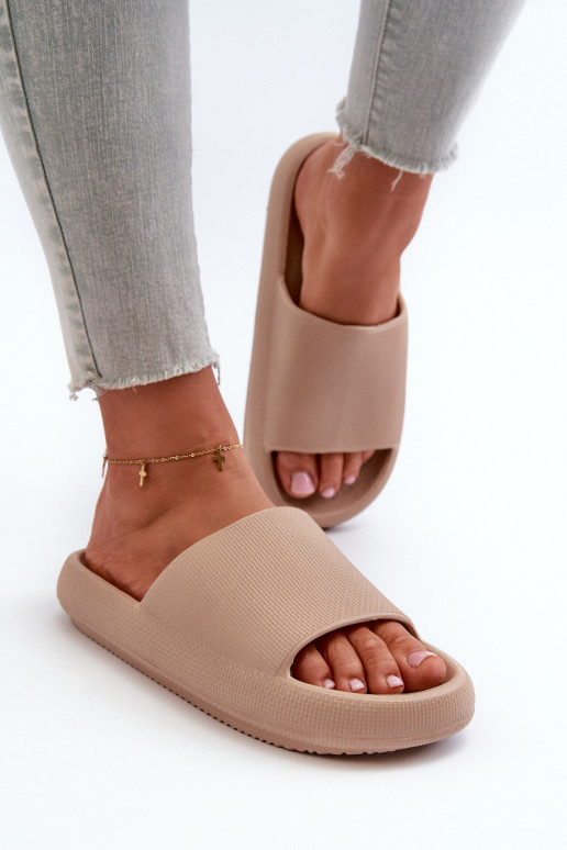 Pealiste omad Kerged sussid Paksu talla peal beeži värvi Querceria