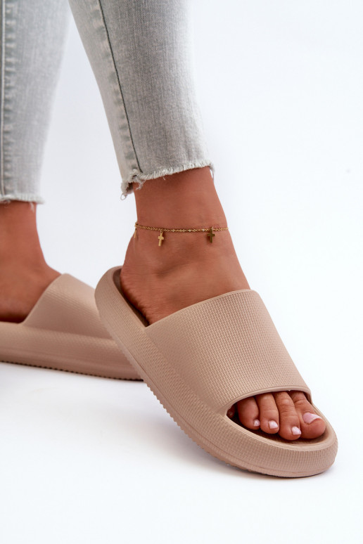 Pealiste omad Kerged sussid Paksu talla peal beeži värvi Querceria