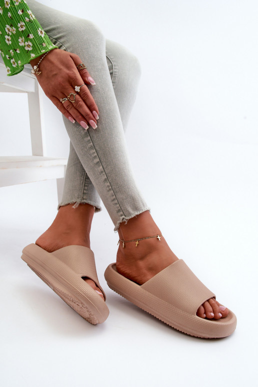 Pealiste omad Kerged sussid Paksu talla peal beeži värvi Querceria