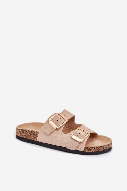 naiste plätudEco Suedeu Kuldset värvi pannaldega beeži värvi Vorella