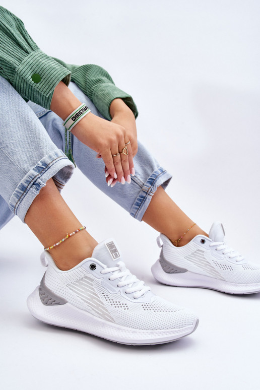 Pealiste omad Valgus spordijalatsid Memory Foam System Big Star LL274297 valget värvi