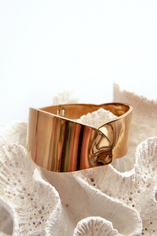 Gładka Käevõru roostevabast terasest Kuldset värvi