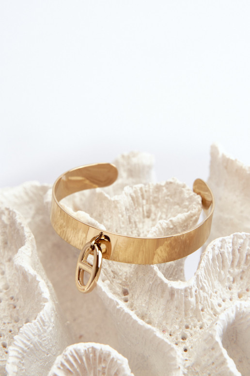 Käevõru kaunistustega Stal Nierdzesissena Kuldset värvi