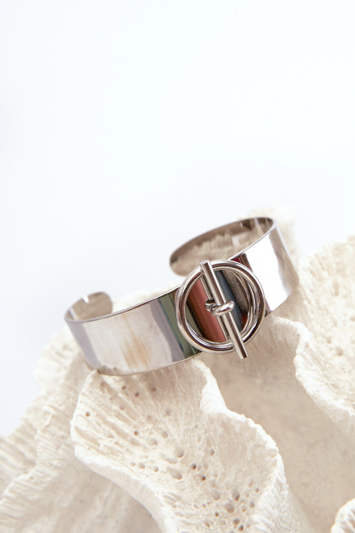 Käevõru Pealiste omad kaunistustega Stal Nierdzesissena Hõbedat värvi