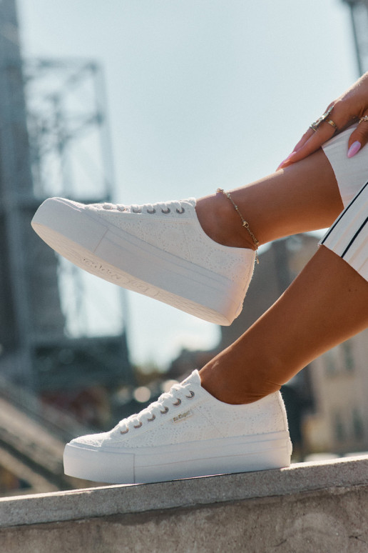 naiste saapad pitsilised Lee Cooper LCIN-25-31-3438L valget värvi