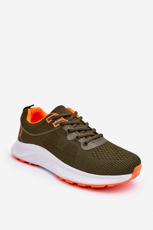 Klassikalise mudeli meeste omad Sportliku stiiliga jalanõud nööritavad khakivärvi Jasper