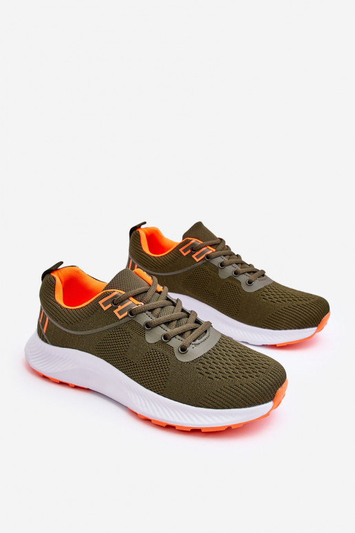 Klassikalise mudeli meeste omad Sportliku stiiliga jalanõud nööritavad khakivärvi Jasper