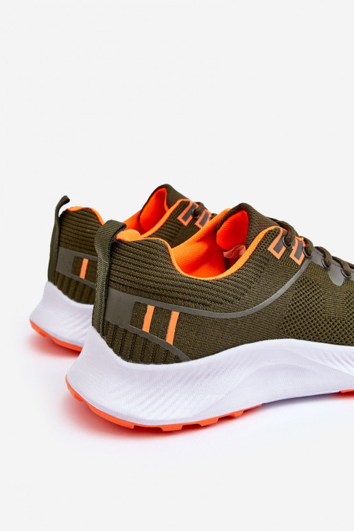 Klassikalise mudeli meeste omad Sportliku stiiliga jalanõud nööritavad khakivärvi Jasper