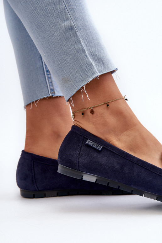 naiste mokassiinid Eco Suedeosissee Big Star NN274931 Memory Foam System tumesinist värvi