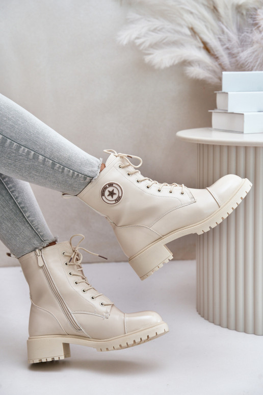 saapad Lossi juurde voodriga beeži värvi Soratta