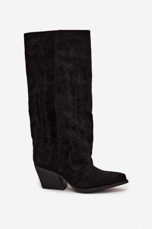 pika säärega saapad Kauboi saapad Pealiste omad Lossi juurde msuud Isalina