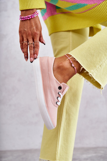 Riidest Pealiste omad Spordijalatsid Big Star KK274020 Nude 2