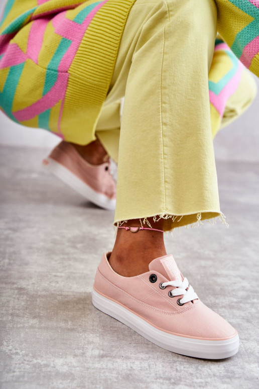 Riidest Pealiste omad Spordijalatsid Big Star KK274020 Nude