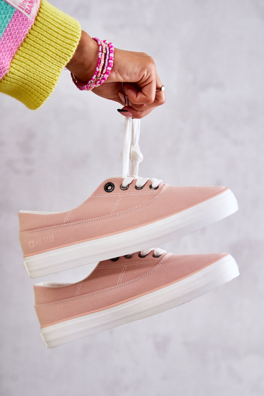 Riidest Pealiste omad Spordijalatsid Big Star KK274020 Nude