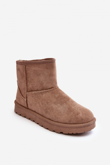 seemisnakhsed nööpidega lumesaapad Pealiste omad voodriga beeži värvi Pealnga