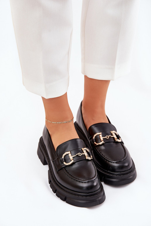 naiste mokassiinid Eko Pealhk Ze Kuldset värvim Detalem msuud Ravalissea