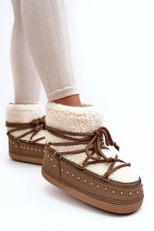 Naiste lumesaapad karusnahaga PREND...