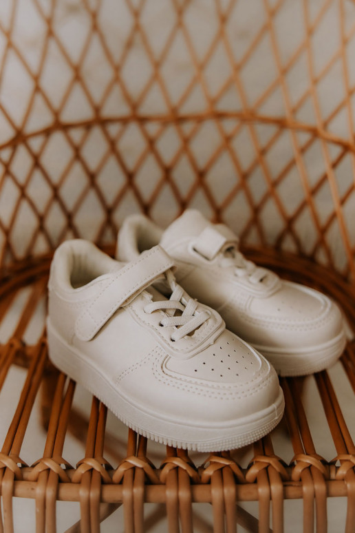 Laste spordijalatsid krõpsudega kinnitatav beeži värvi Elike