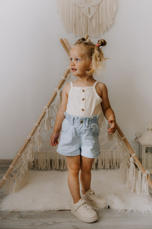 Laste spordijalatsid krõpsudega kinnitatav beeži värvi Elike